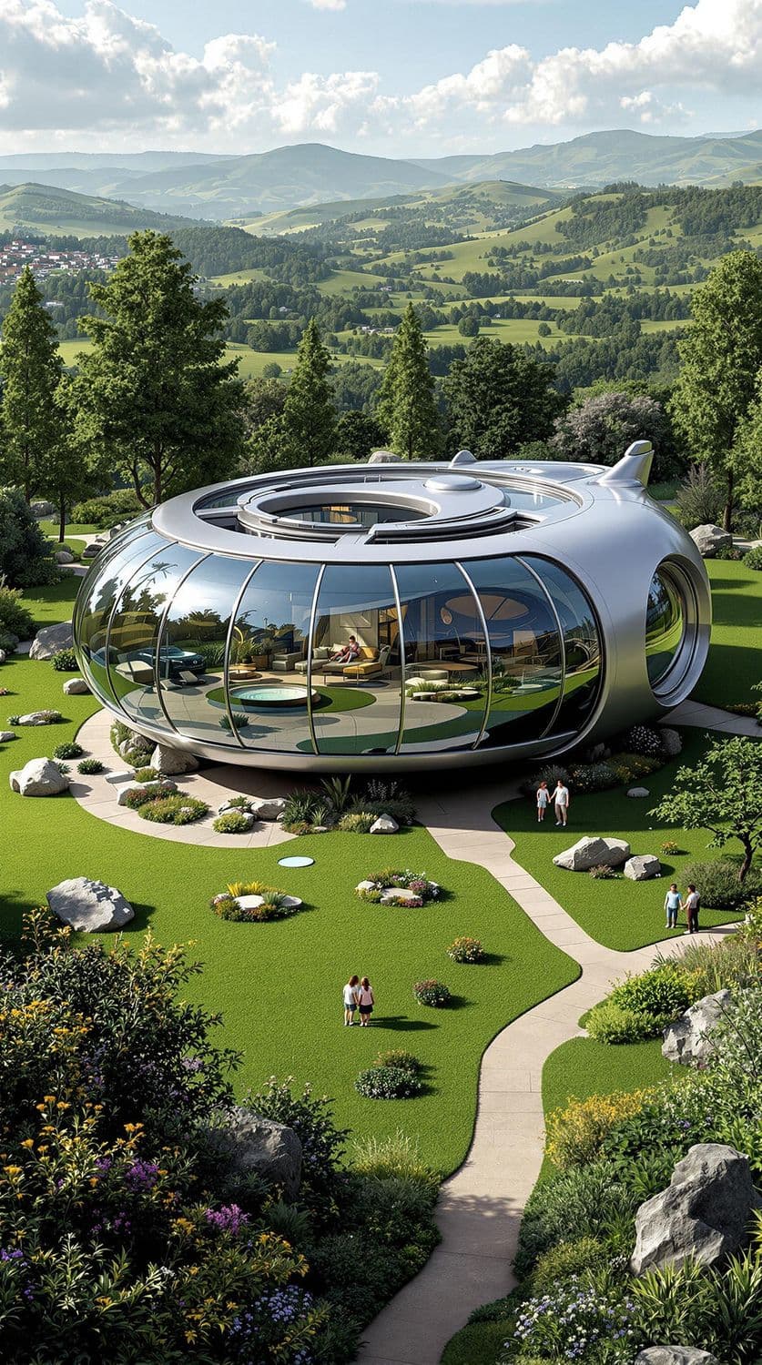 Futuristic Living Space