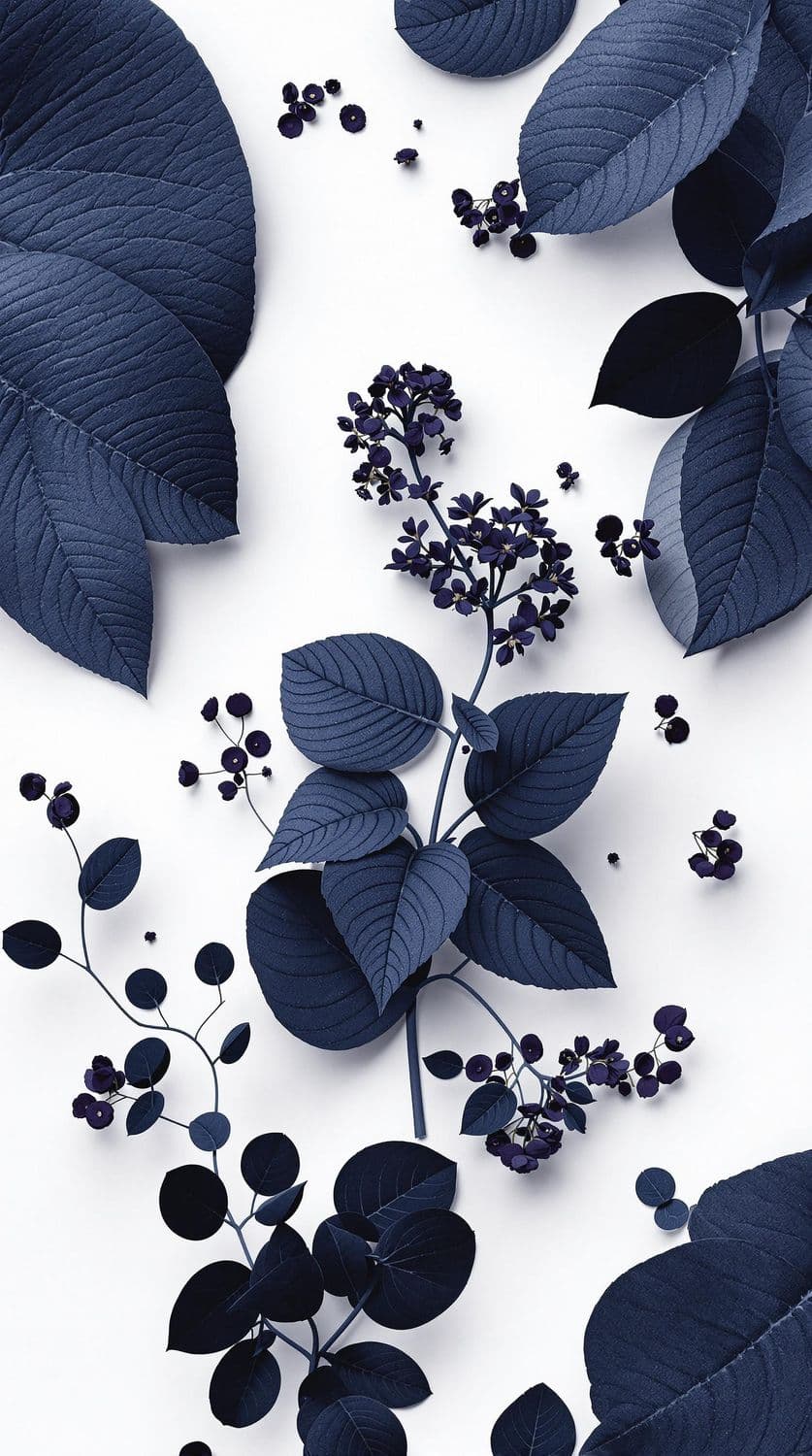 Navy Botanical Serenity