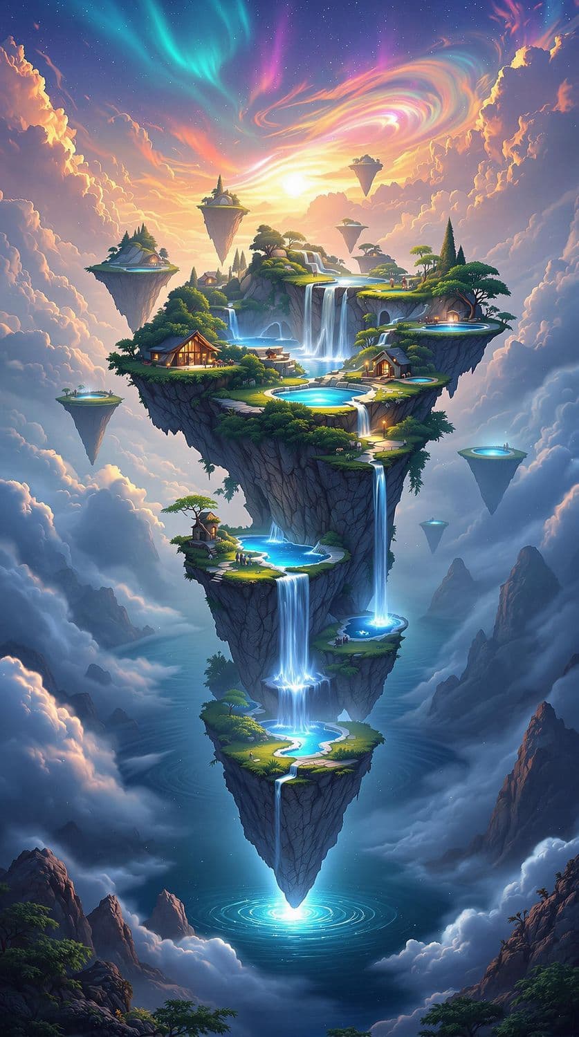 Floating Archipelagos of Twilight