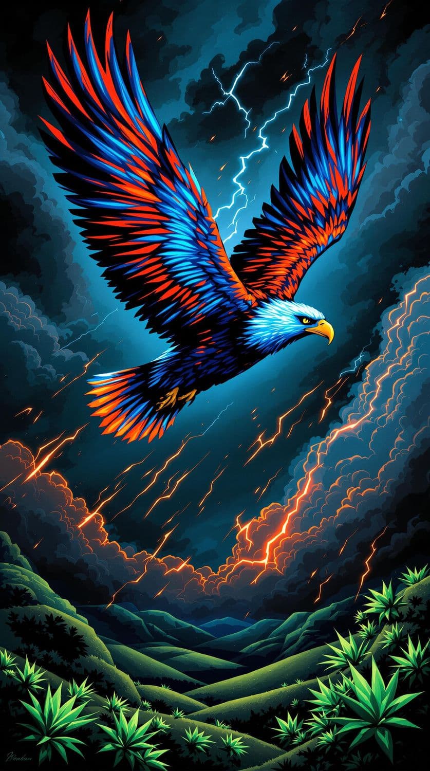 Stormy Sky Eagle