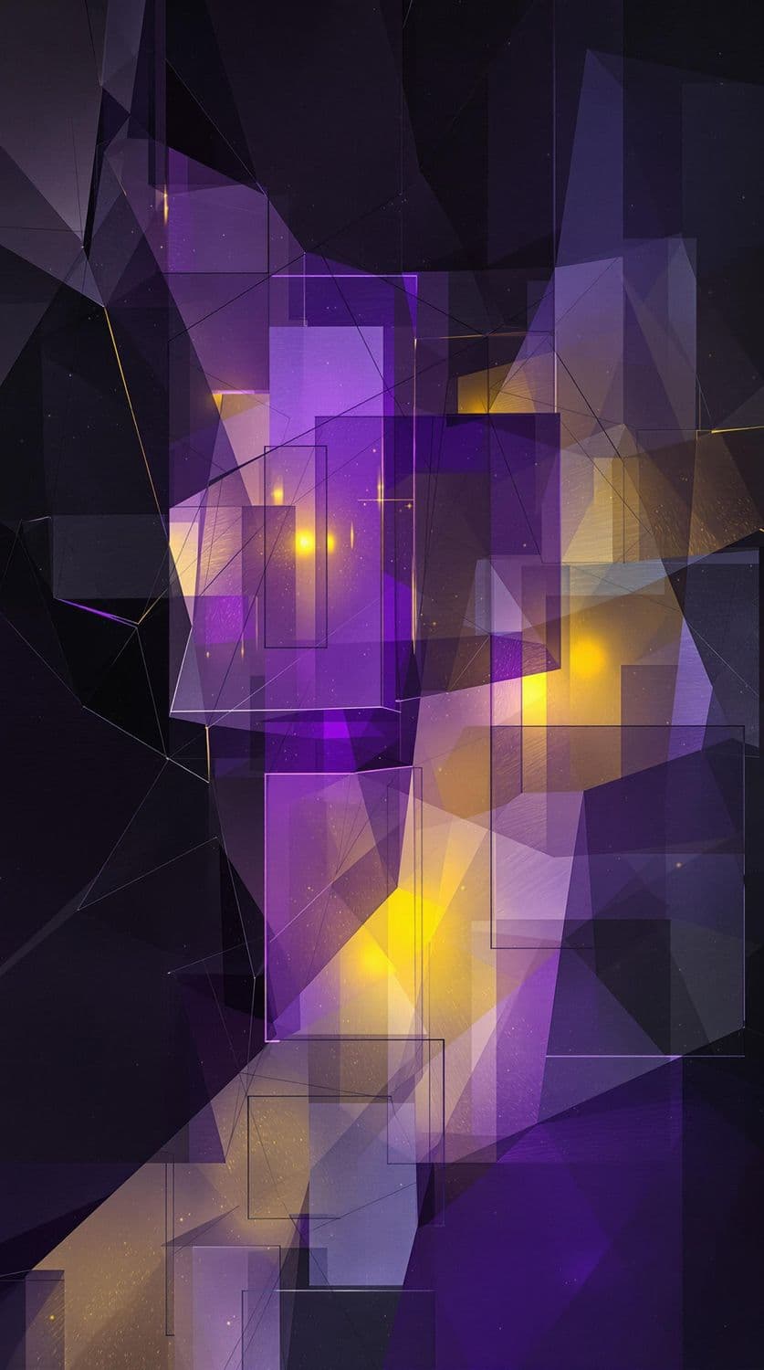 Translucent Panels with Yellow Glow