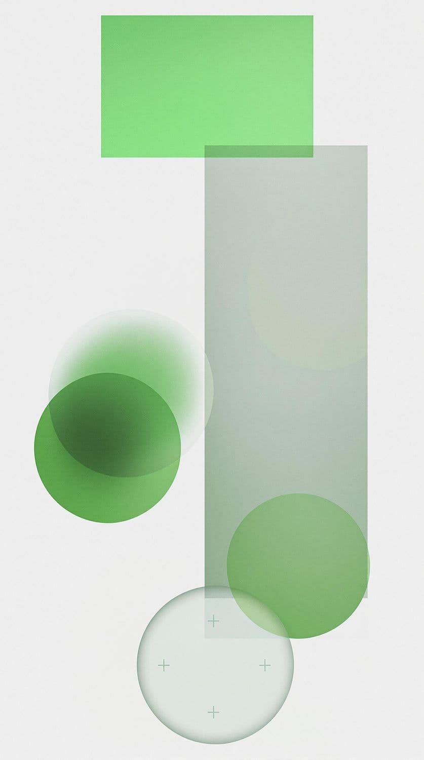 Green Abstract Harmony