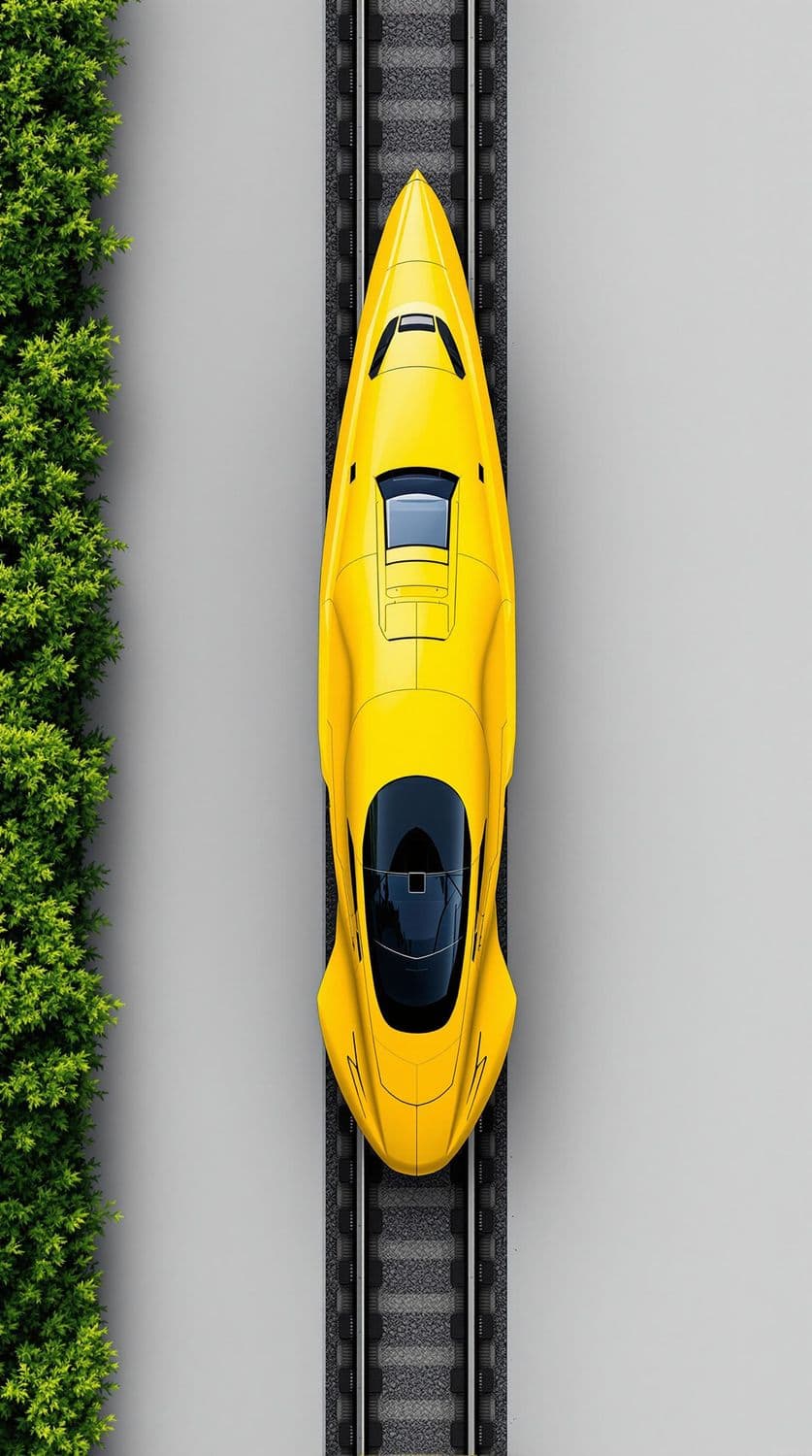 High-Speed Bullet Train