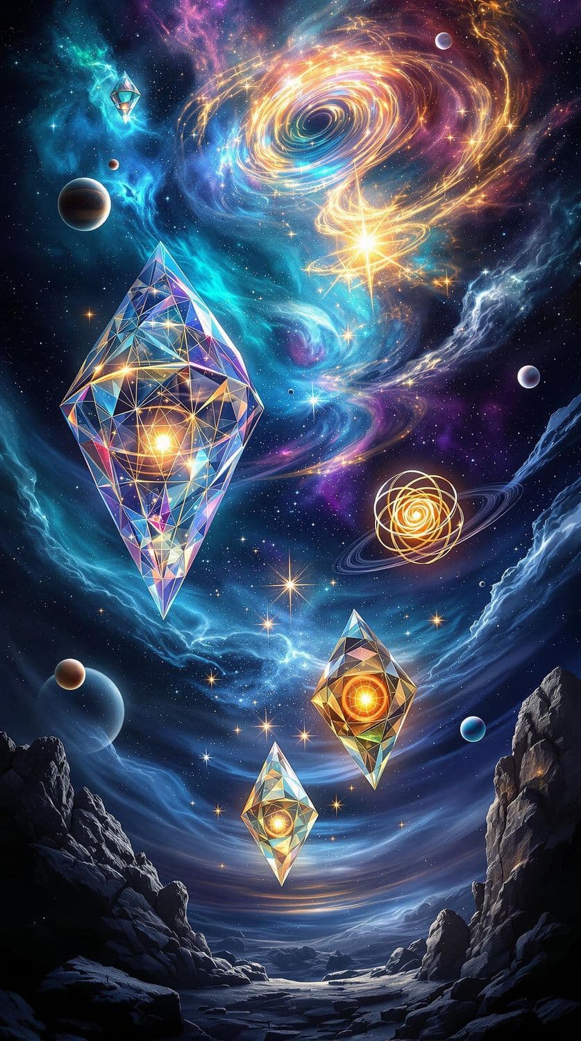 Translucent Cosmic Geometries