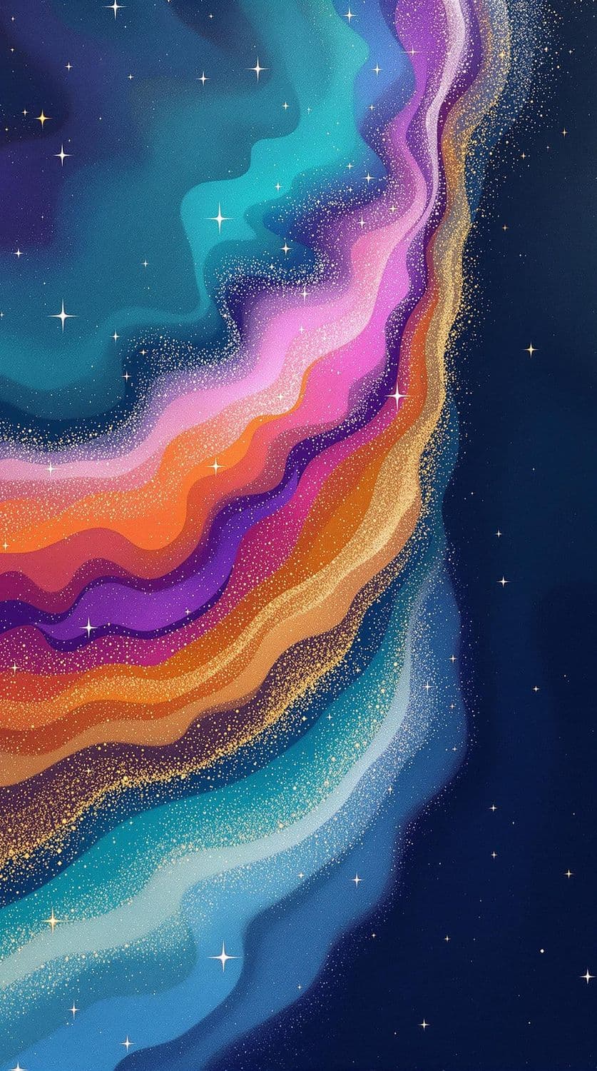 Cosmic Ocean Waves
