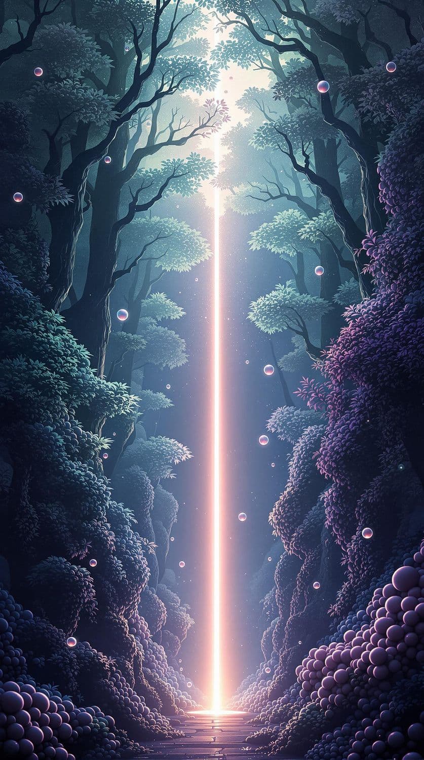 Enchanted Forest of Light