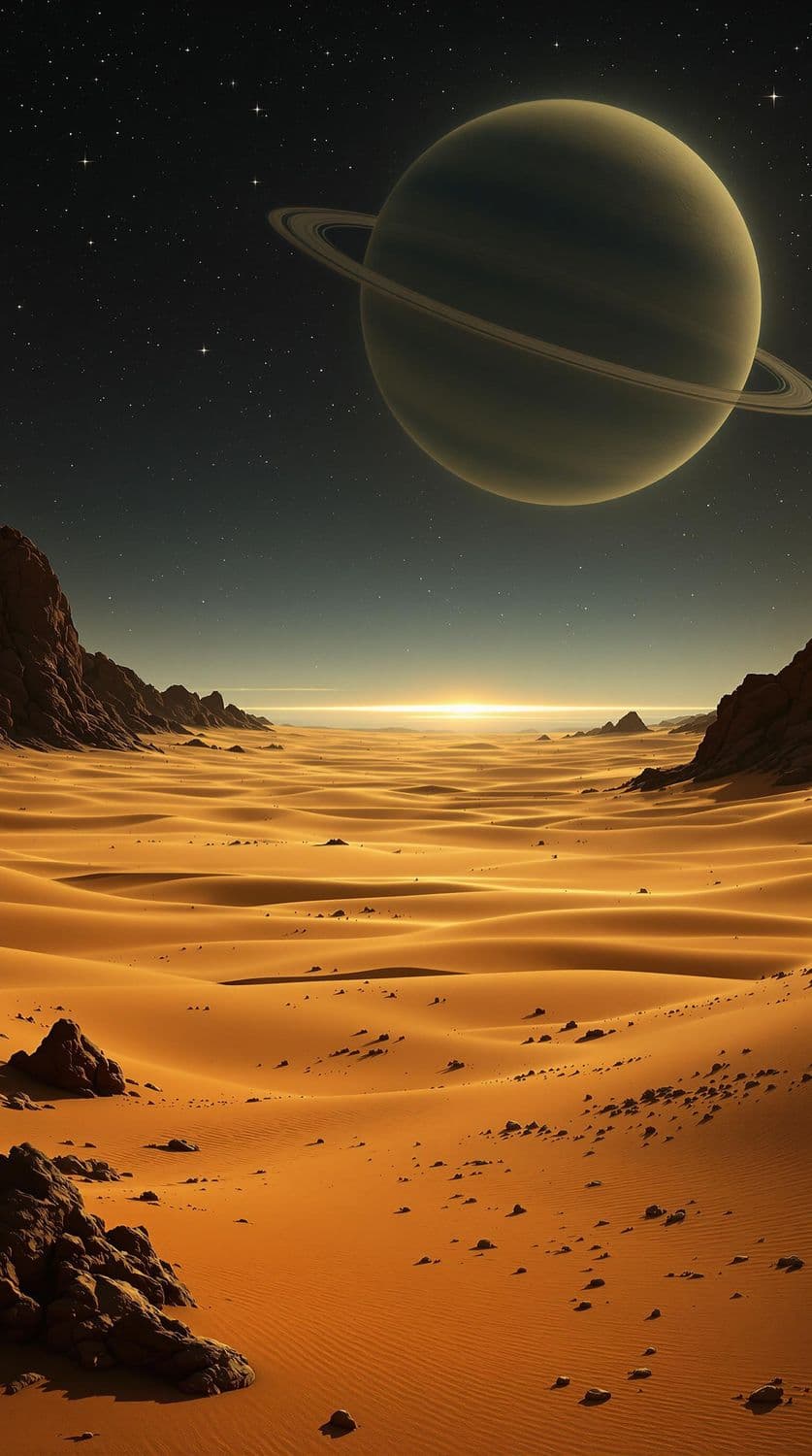 Planetary Desert Illusion