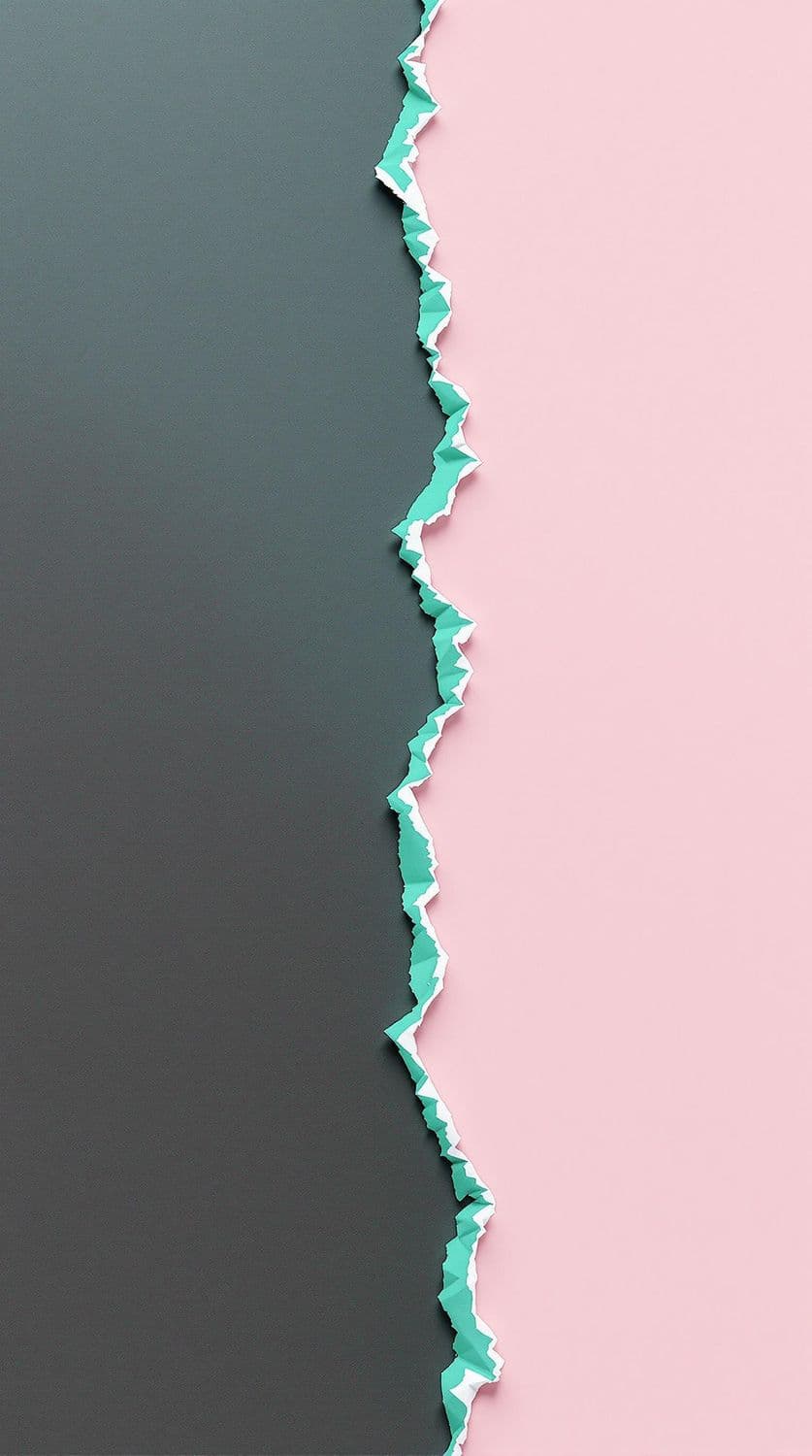 Charcoal and Mint Mountain Split