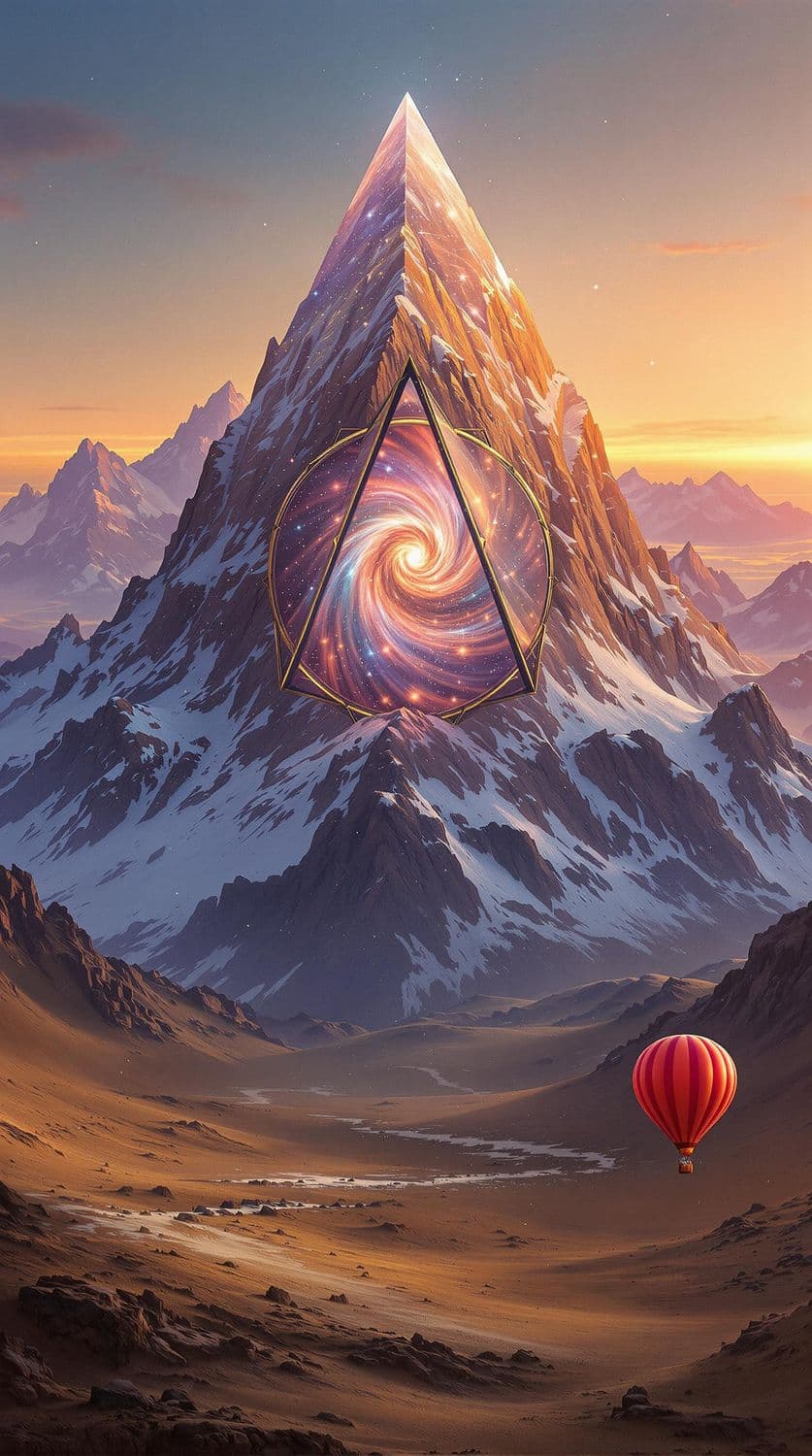 Sunset over Crystal Peaks