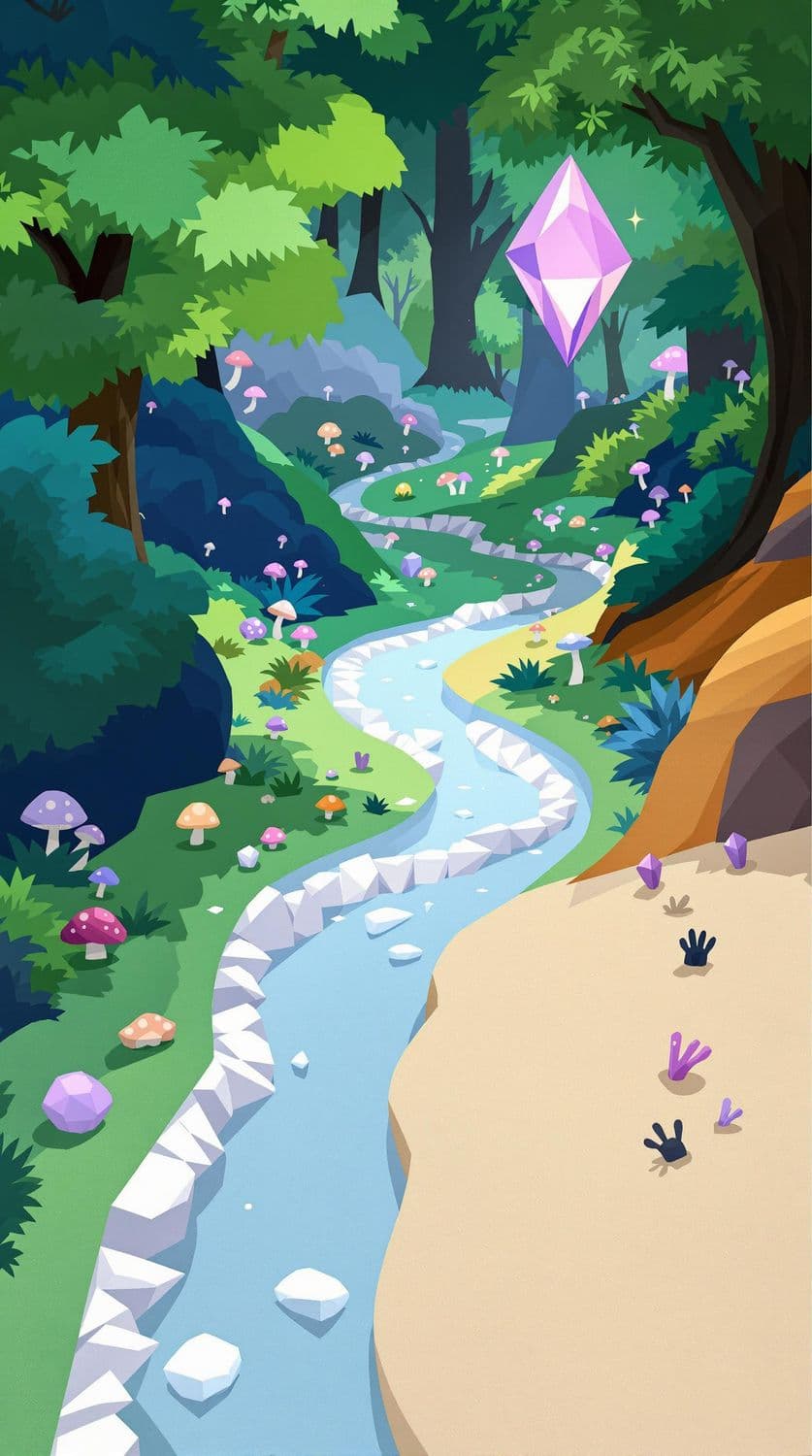 Mystical Forest Brook