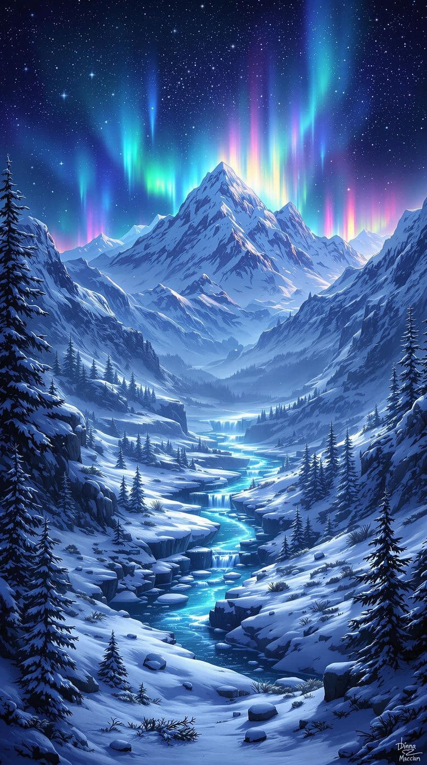 Celestial Winter Wonderland